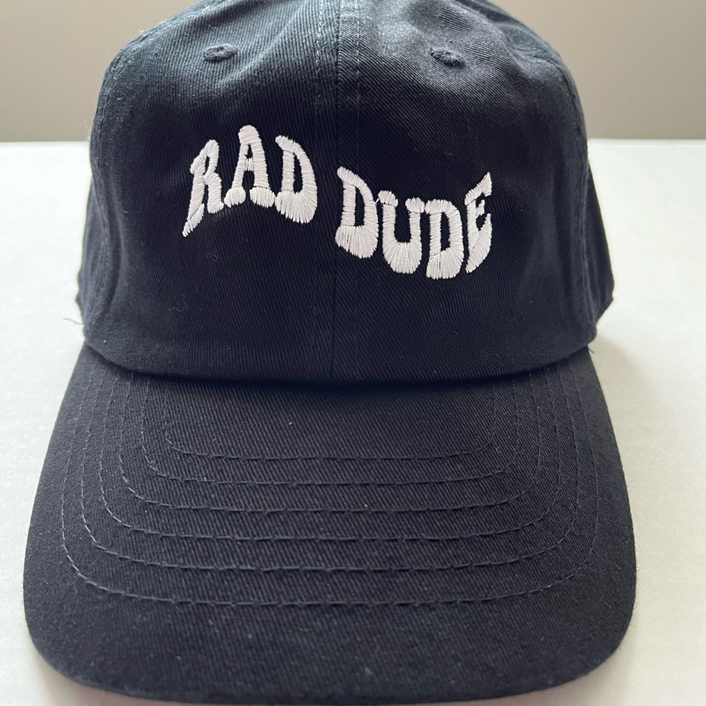 KBETHOS Black 'Rad Dude' Kids Hat